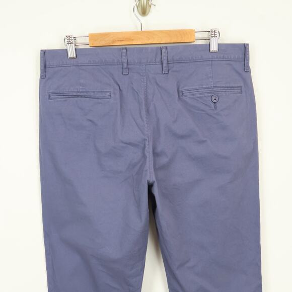 J.Crew Men's 770 Straight Fit Stretch Chino Pant Dusty Navy Size 34x34 NWOT - Picture 6 of 7